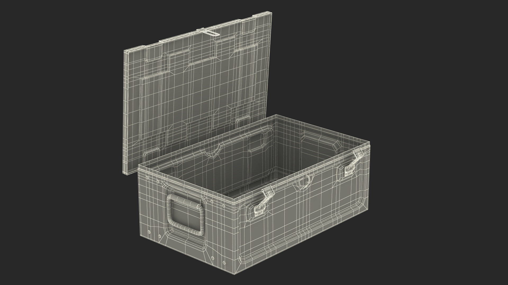 Military Weapon Crate Open Model - TurboSquid 2062290