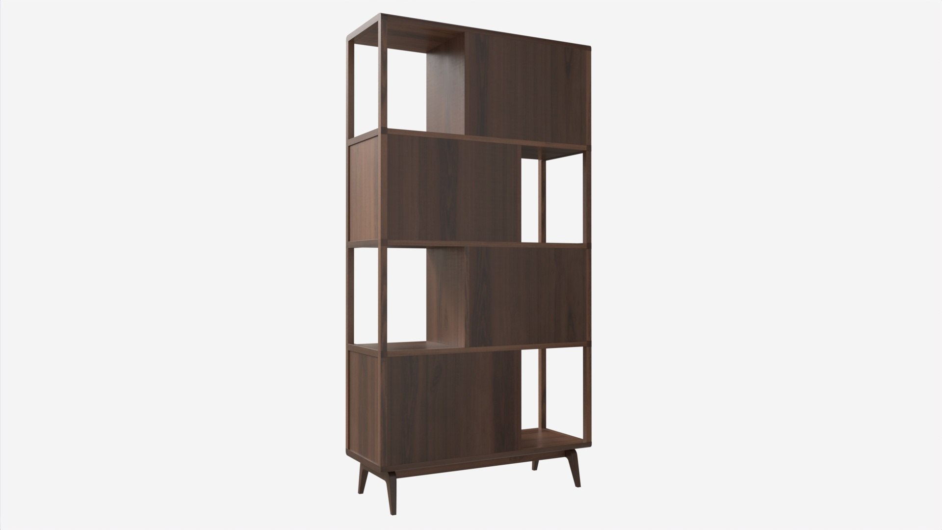 Shelving Unit Ercol Lugo 3D Model TurboSquid 2010525
