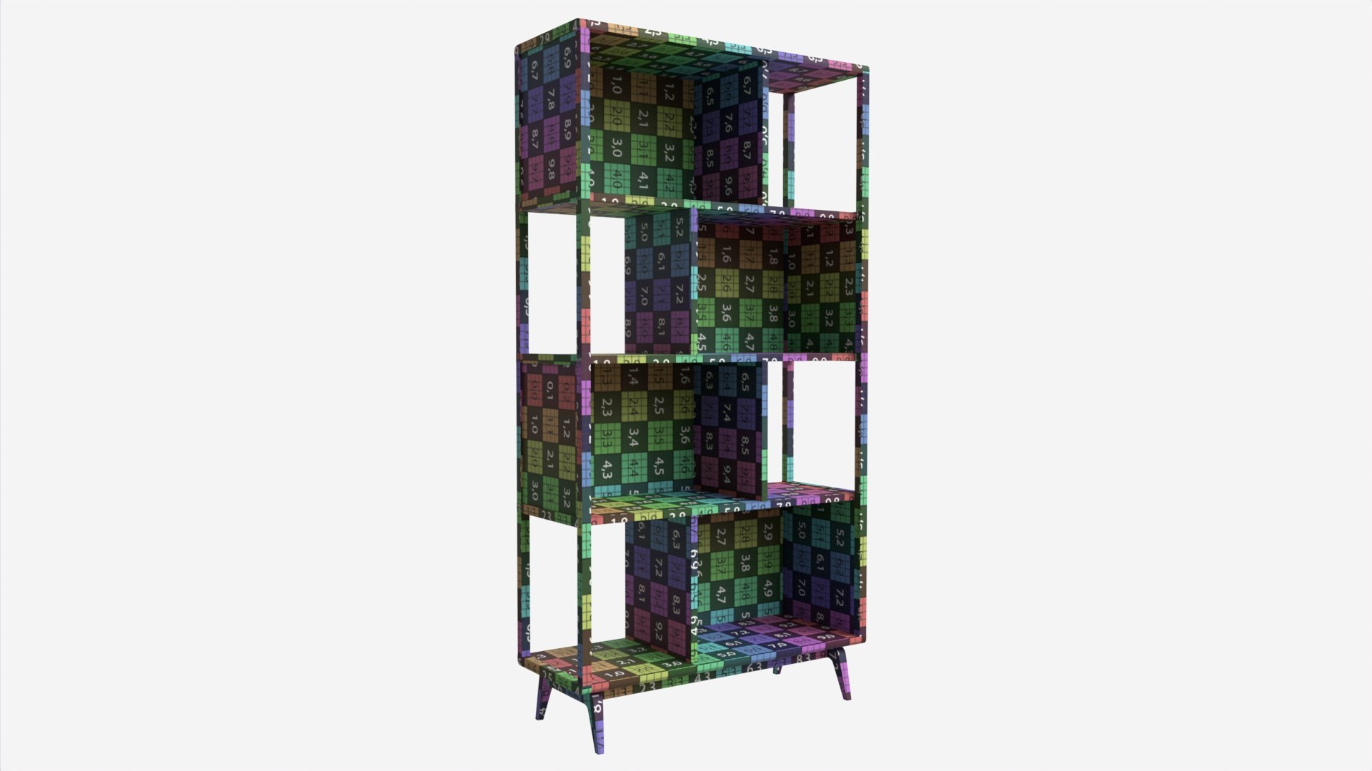 Shelving Unit Ercol Lugo 3D Model TurboSquid 2010525