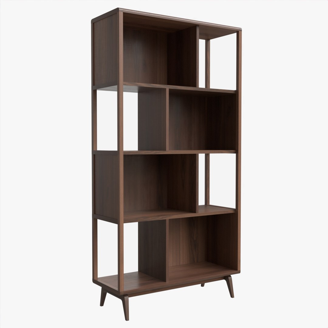 Shelving Unit Ercol Lugo 3D Model TurboSquid 2010525