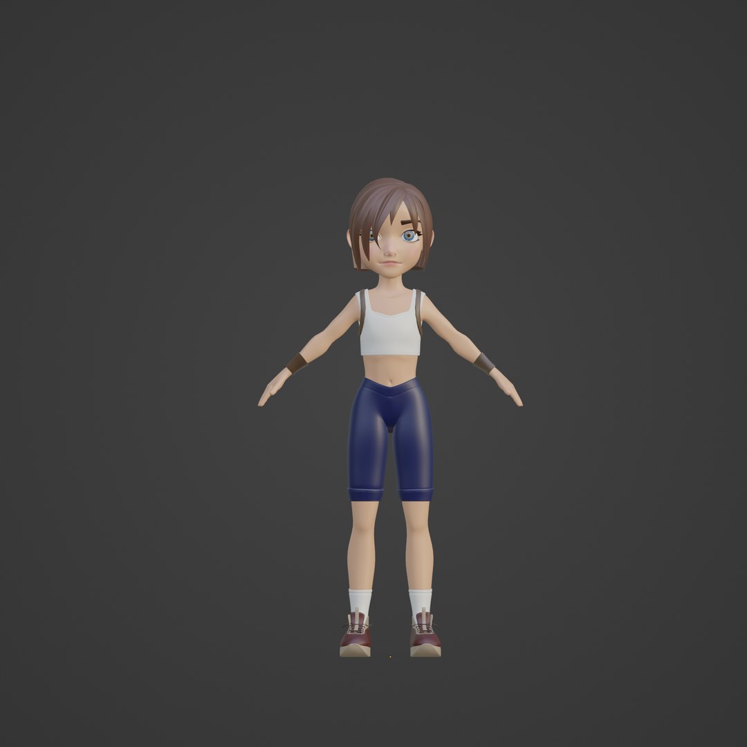 Basic Woman Body 2 3D - TurboSquid 2490861