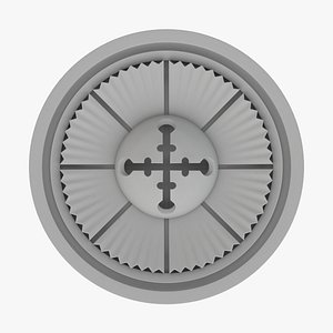 Gothic Ornament 089 3D model