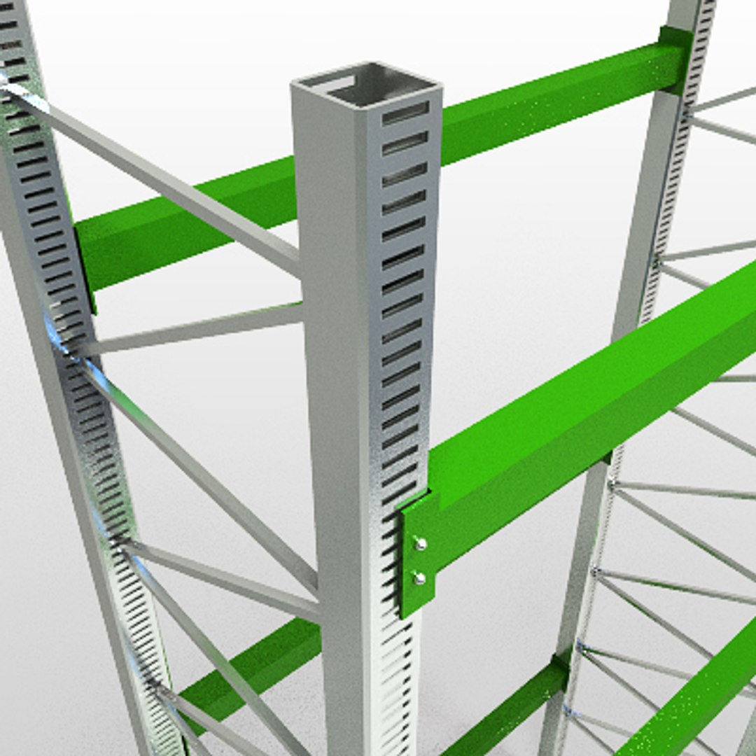 3d Model Pallet Rack
