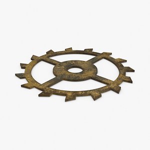 Clock Gears 02 Dirty - Gear 1 Dirty