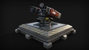 Samsite Surface To Air Missile 3D