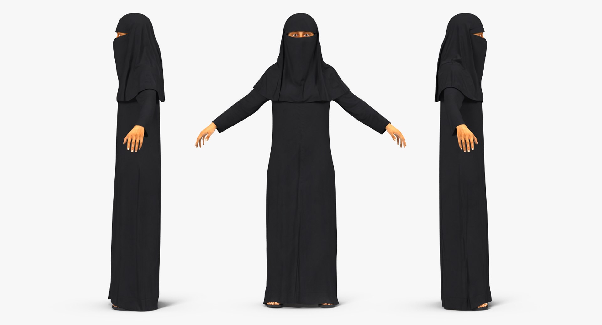 3D arabian woman black abaya https://p.turbosquid.com/ts-thumb/JL/zqXUgZ/0cyS1IW7/arabianwomaninblackabayariggedcinema4d3dmodel01/jpg/1495551188/1920x1080/fit_q87/bb24c860e7b10ffcd0b61130934446e7332a5b77/arabianwomaninblackabayariggedcinema4d3dmodel01.jpg