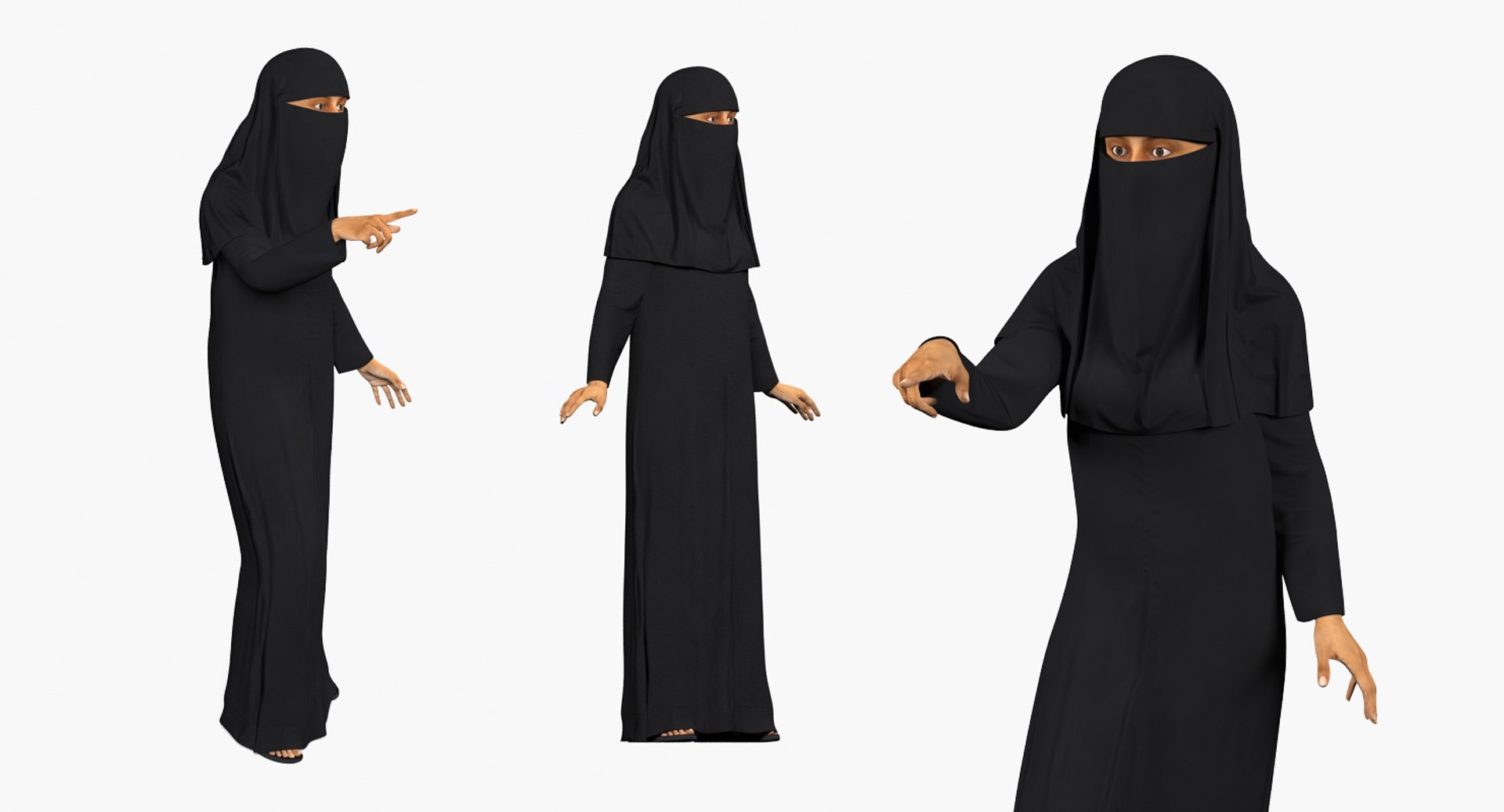 3D arabian woman black abaya https://p.turbosquid.com/ts-thumb/JL/zqXUgZ/AR5WDfkp/arabianwomaninblackabayariggedcinema4d3dmodel05/jpg/1495551188/1920x1080/fit_q87/40639081823d9d9547df93aa002d70f193055522/arabianwomaninblackabayariggedcinema4d3dmodel05.jpg