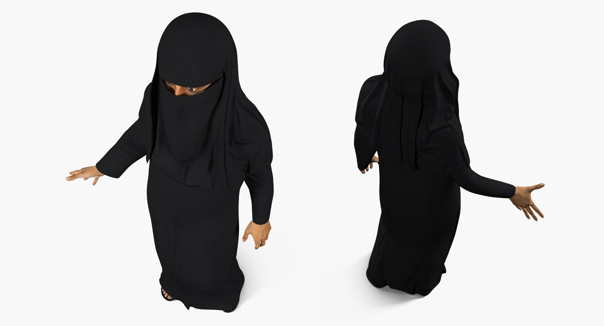 3D arabian woman black abaya https://p.turbosquid.com/ts-thumb/JL/zqXUgZ/aUE4uete/arabianwomaninblackabayariggedcinema4d3dmodel07/jpg/1495551188/1920x1080/fit_q87/1dcd8eaf5935a9d586f376347c25495a61c1bbb6/arabianwomaninblackabayariggedcinema4d3dmodel07.jpg