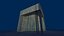 Modern office building (day and night)