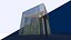 Modern office building (day and night)