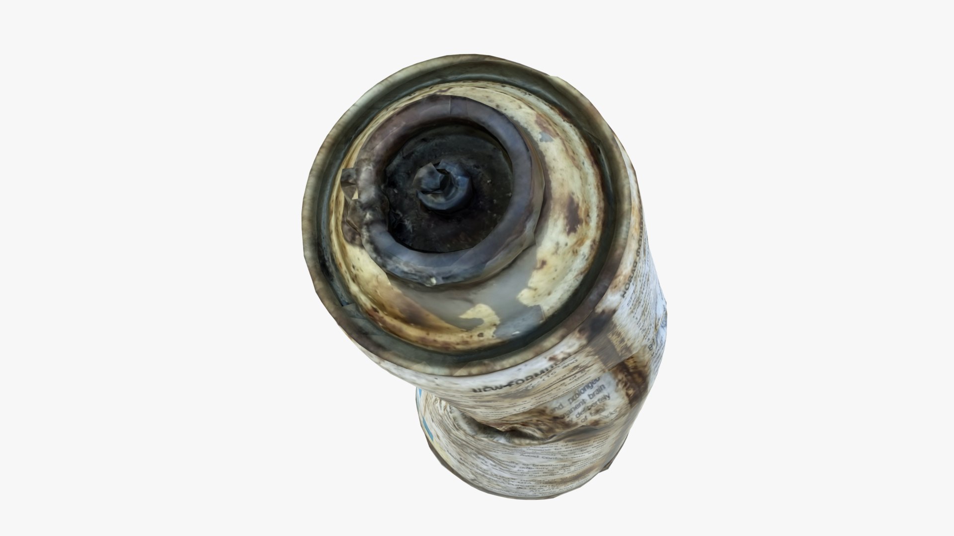 3D Old Rust Aerosol Can 4 Scan 3D Model - TurboSquid 1741529