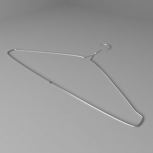 clothes hanger 6 3D model