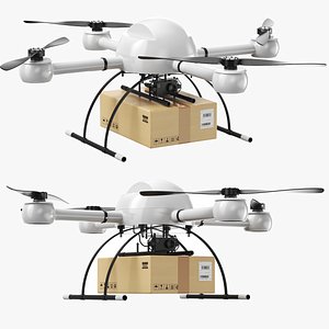 Detailed Delivery Drone