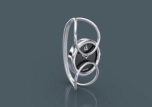 watch ck inclined 3d model