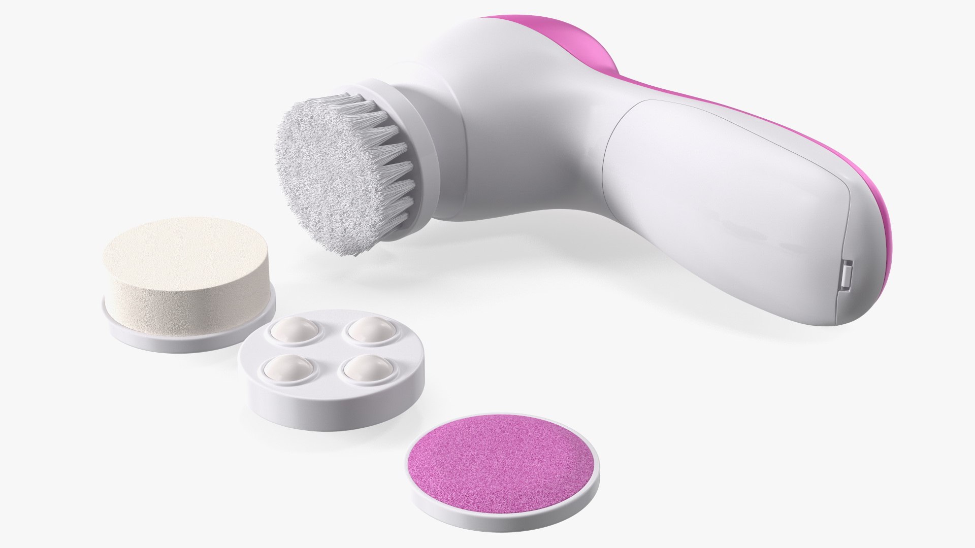 Electric Face Massager Care Machine Kit 3D model preview