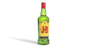 JB alcohol whiskey Bottle