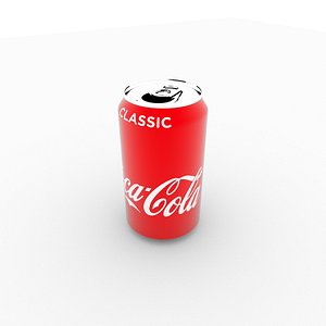 3D model Coca Cola Can