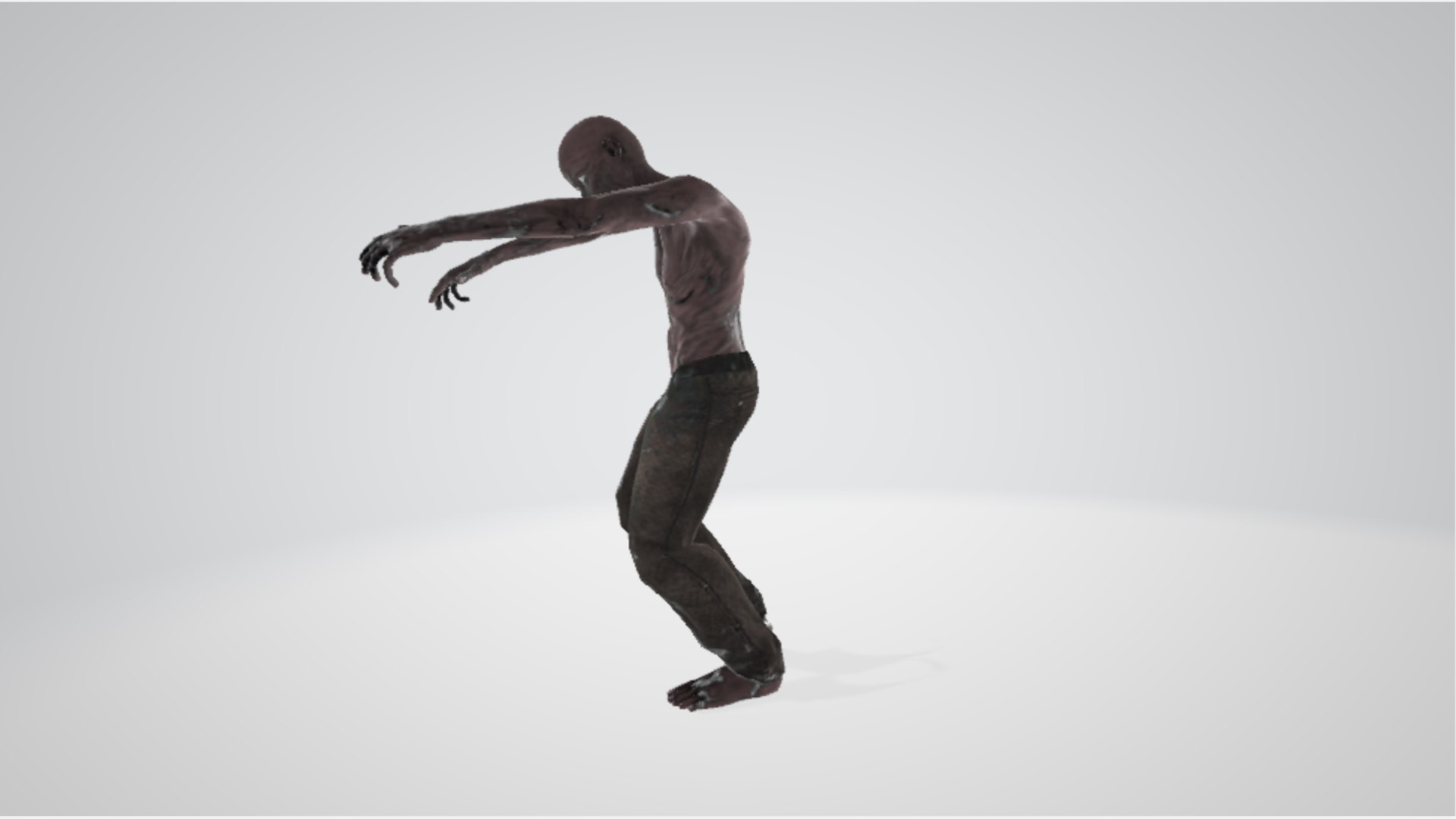 Male Zombie Rigged 3D Model - TurboSquid 1869918