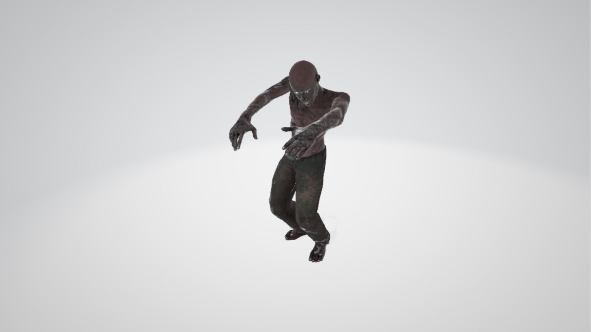 Male Zombie Rigged 3D Model TurboSquid 1869918