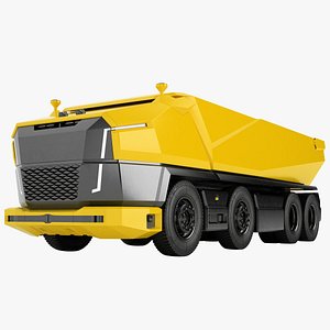 Concept Autonomous Dump Truck 04 3D model