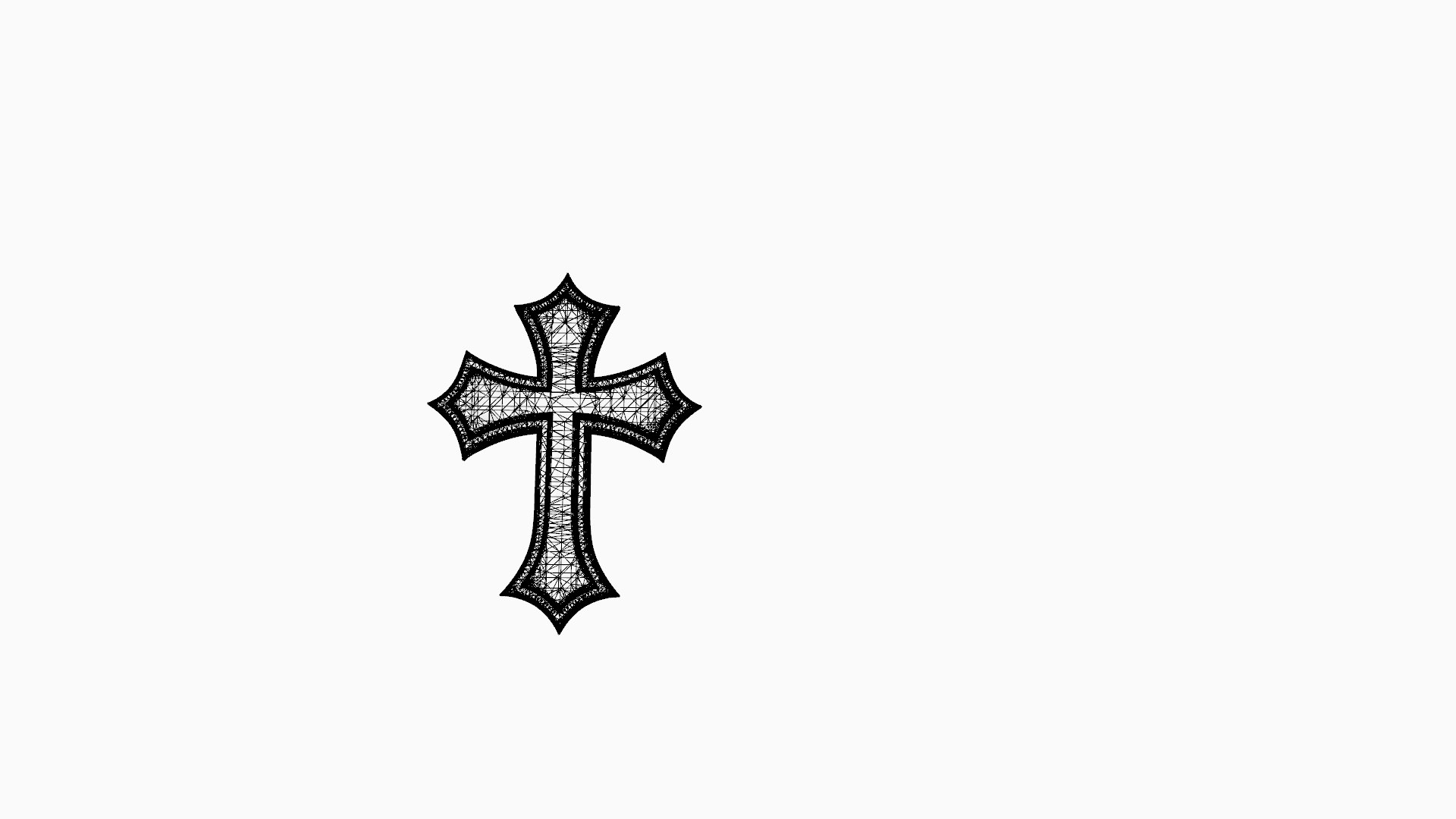 3D Cross Model - TurboSquid 2258921