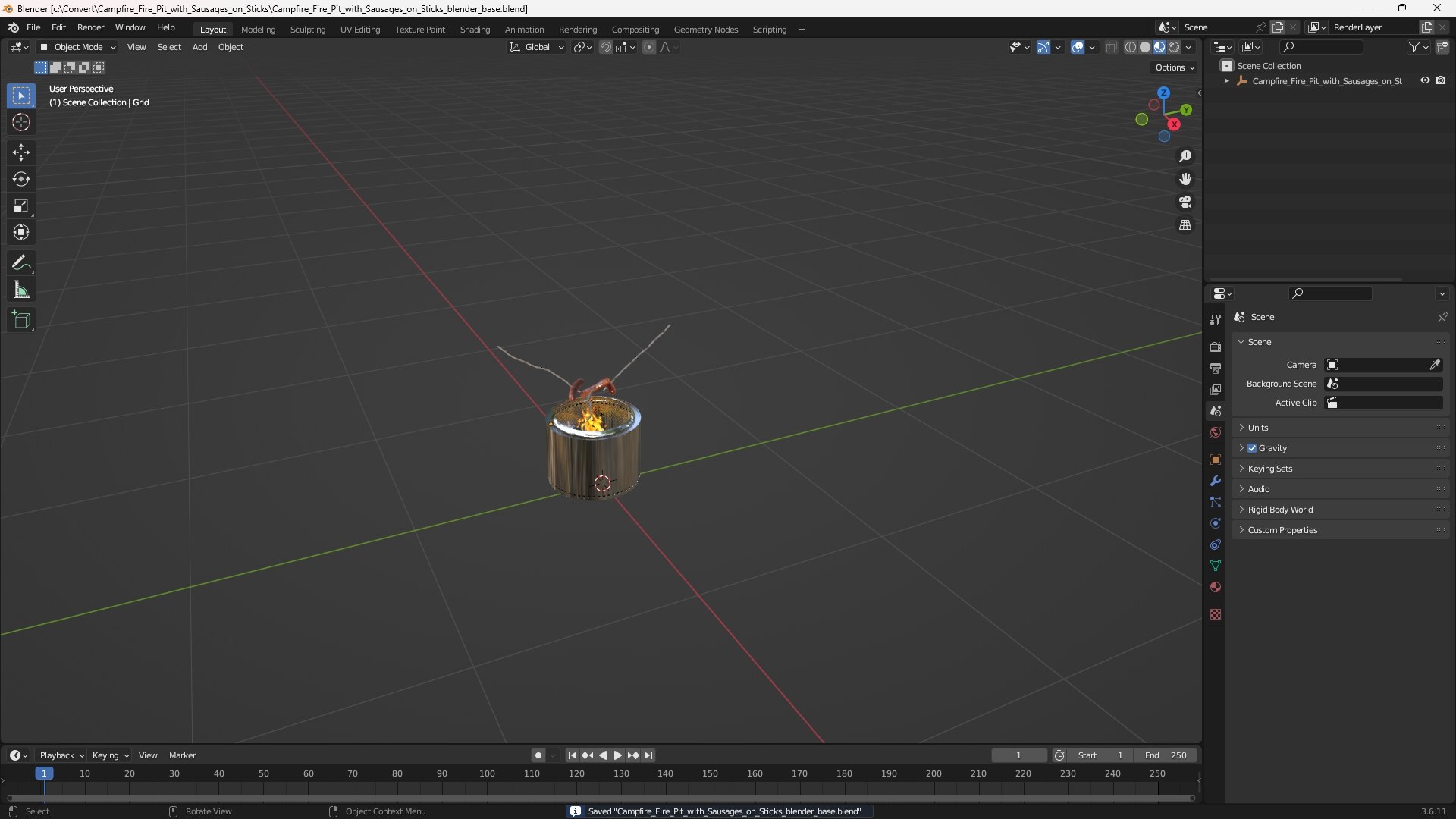 Campfire Fire Pit with Sausages on Sticks 3D https://p.turbosquid.com/ts-thumb/JM/Zg7kLx/Pu/campfire_fire_pit_with_sausages_on_sticks_1001/jpg/1763936211/1920x1080/fit_q87/911c43e810ba8c3e66d7caadadcfa2119585f63f/campfire_fire_pit_with_sausages_on_sticks_1001.jpg