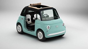 Fiat Topolino Dolcevita 2024 3D model