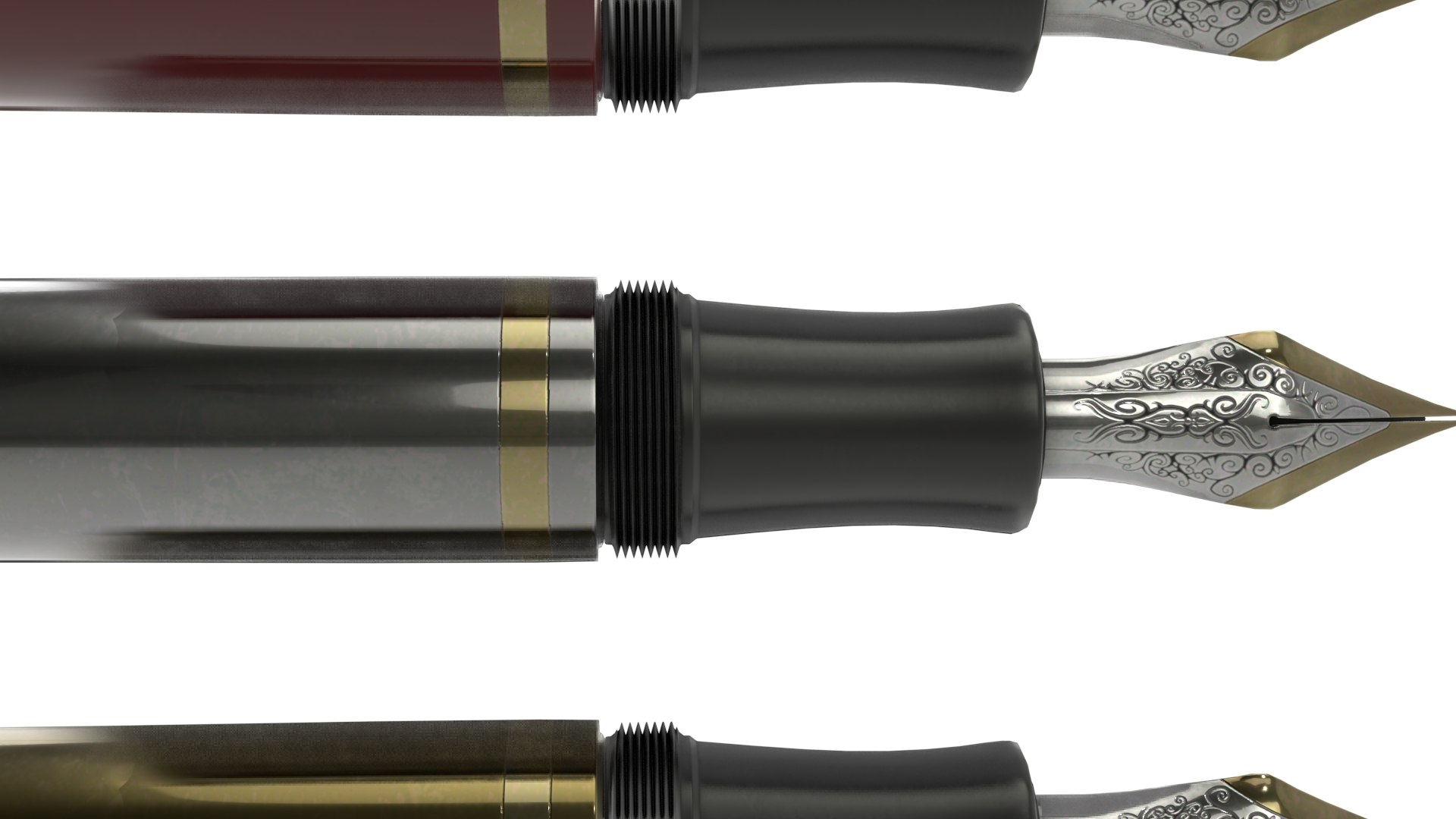 3D luxury fountain pen materials model https://p.turbosquid.com/ts-thumb/JM/aA45hj/QOaRd7rv/preview24/jpg/1565294247/1920x1080/fit_q87/004d732a5b2c4ce4b0682bc223d3440f72651611/preview24.jpg
