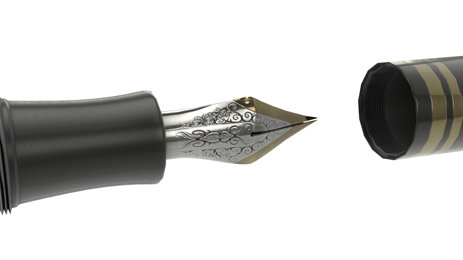 3D luxury fountain pen materials model https://p.turbosquid.com/ts-thumb/JM/aA45hj/kqQJGpSx/preview7/jpg/1565294246/1920x1080/fit_q87/b7a87af226c83fcccc72a982576ca71f8f012016/preview7.jpg