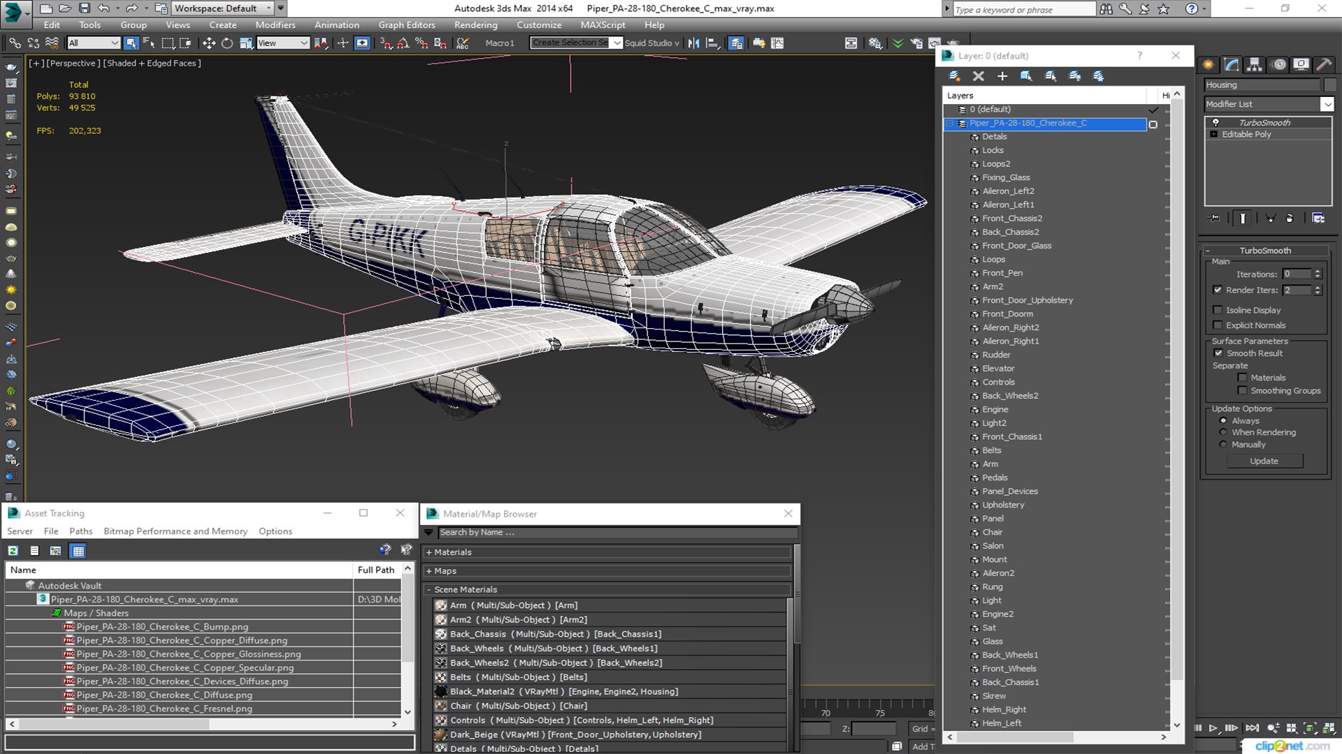 Piper PA-28-180 Cherokee C 3D model https://p.turbosquid.com/ts-thumb/JM/cLQofr/7F/piperpa28180cherokeecvray3dmodel038/jpg/1723575290/1920x1080/fit_q87/af4c7fe75767cafb905df495a80792cbb7756129/piperpa28180cherokeecvray3dmodel038.jpg