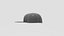 Hat Snapback 3D model