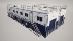 Industrial Building 3D model