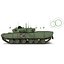 South Korean Main Battle Tank K1 Rigged