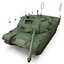 South Korean Main Battle Tank K1 Rigged