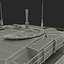 South Korean Main Battle Tank K1 Rigged