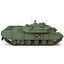 South Korean Main Battle Tank K1 Rigged
