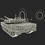 South Korean Main Battle Tank K1 Rigged