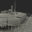 South Korean Main Battle Tank K1 Rigged