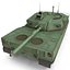 South Korean Main Battle Tank K1 Rigged