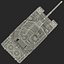 South Korean Main Battle Tank K1 Rigged
