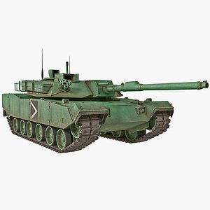 3d south korean main battle tank model