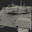 South Korean Main Battle Tank K1 Rigged