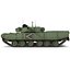 South Korean Main Battle Tank K1 Rigged
