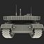 South Korean Main Battle Tank K1 Rigged