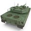 South Korean Main Battle Tank K1 Rigged