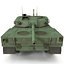 South Korean Main Battle Tank K1 Rigged