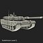 South Korean Main Battle Tank K1 Rigged