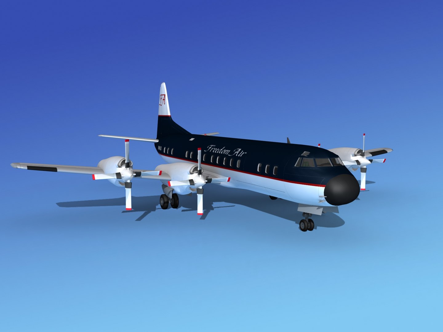3d Propellers Electra Lockheed
