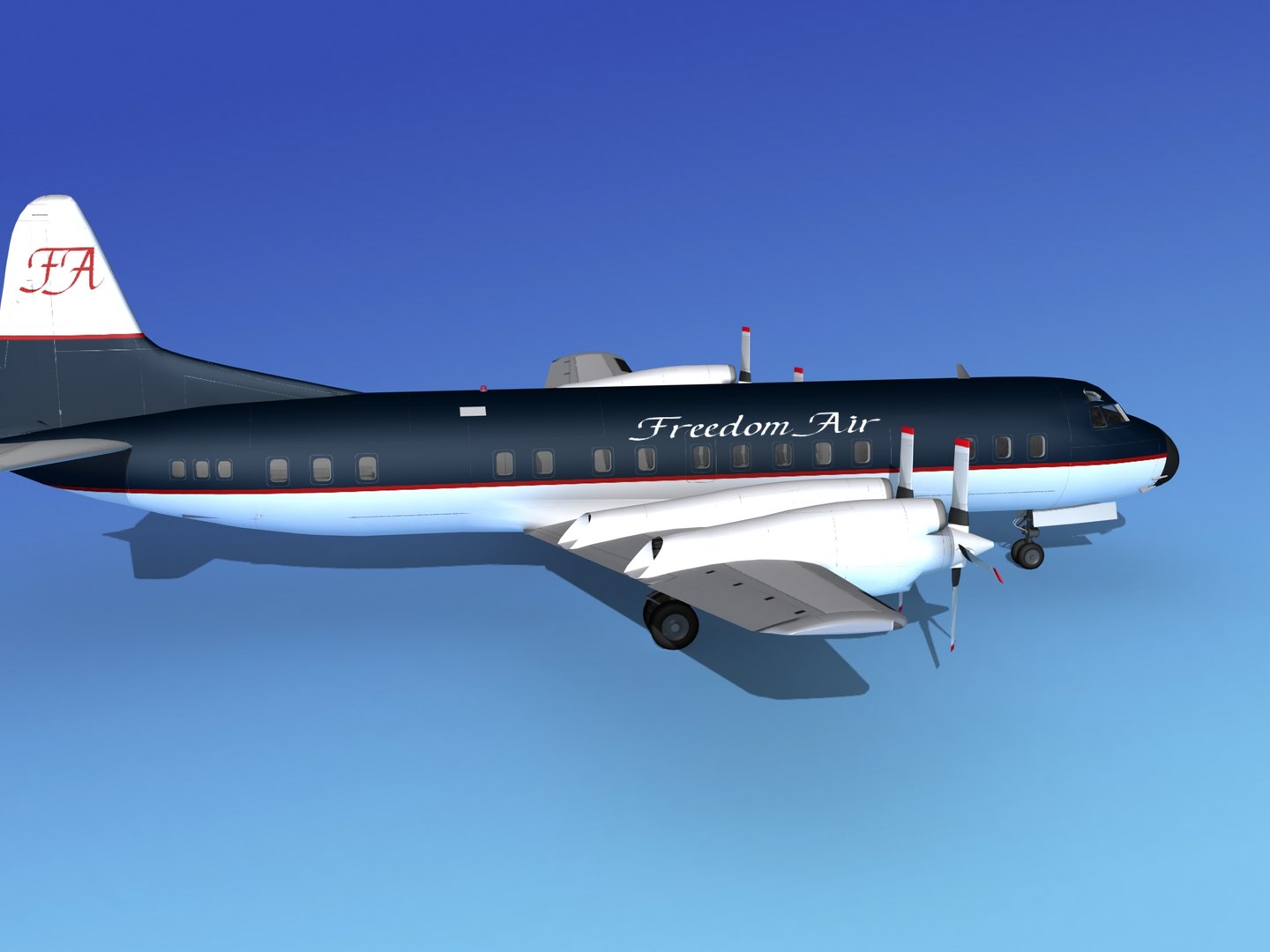 3d Propellers Electra Lockheed