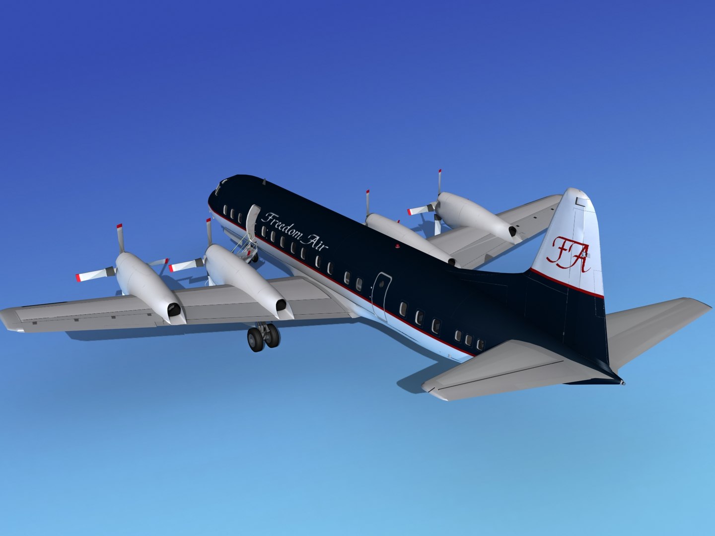 3d Propellers Electra Lockheed